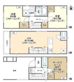 Kolet南砂町 (コレット南砂町)#01,#02 #02 間取り図