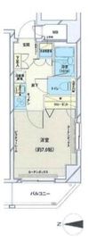 コンシェリア門前仲町 5階 間取り図