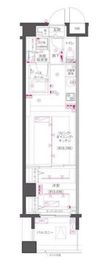 ZOOM渋谷笹塚Second 2階 間取り図
