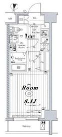 メイクスデザイン新宿落合 5階 間取り図