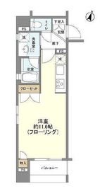 アビテ曙橋 7階 間取り図