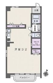 シャンボール松濤 7階 間取り図