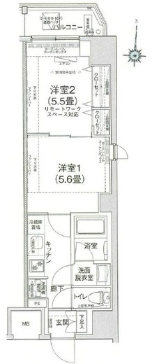 アイルプレミアム錦糸町 9階 間取り図