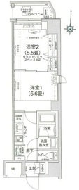 アイルプレミアム錦糸町 9階 間取り図