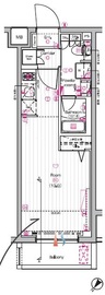 THE PREMIUM CUBE G 東中野 (ザ プレミアムキューブジー東中野) 4階 間取り図