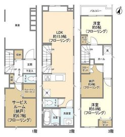 Kolet千住大橋 (コレット千住大橋)#1-#8 #02 間取り図