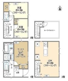 Kolet千住大橋 (コレット千住大橋)#1-#8 #03 間取り図