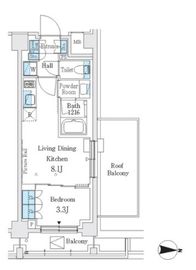 J.GRAN Court 品川西大井EAST 513 間取り図