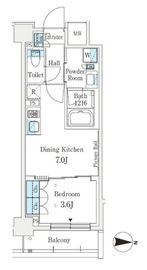 J.GRAN Court 品川西大井EAST 114 間取り図