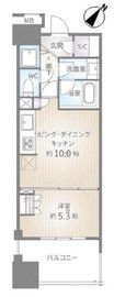 晴海テラス 10階 間取り図