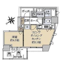 セントラルプレイス南大塚 3階 間取り図