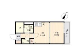 ラクラス三軒茶屋 303 間取り図