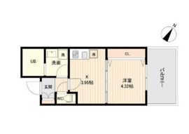 ラクラス三軒茶屋 403 間取り図