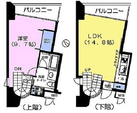 フォルマ白金 502 間取り図