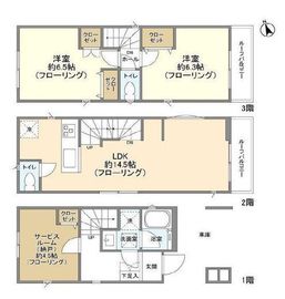 Kolet川崎 (コレット川崎)#03,#04,#06 #04 間取り図