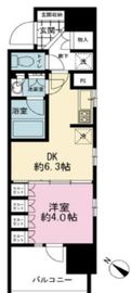 ライオンズ横濱関内レジデンス 2階 間取り図