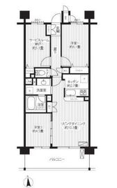 ピエス綱島 702 間取り図