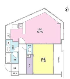 21゜de南平台（ヴァンテアンドゥ南平台） 403 間取り図