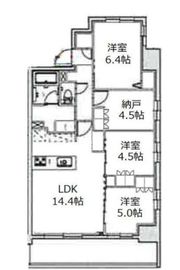 アーバンパーク立石 204 間取り図