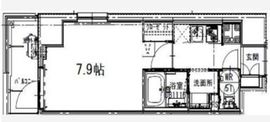 Attirant板橋本町 404 間取り図