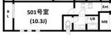 501 間取り図