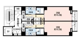 crealpremier湯島 (クリアルプレミア湯島) 2階 間取り図