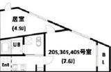 205 間取り図