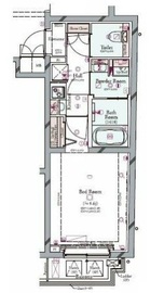コンシェリア中野弥生町THE RESIDENCE 201 間取り図