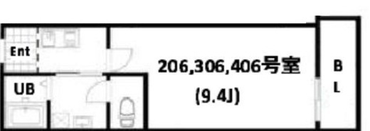 Air Tower Otsuka (エアータワー大塚) 306 間取り図