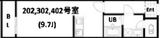 402 間取り図