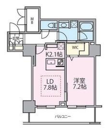 ロイヤルパークスタワー南千住 2005 間取り図