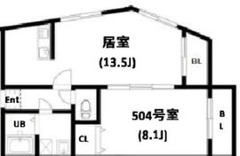 Air Tower Otsuka (エアータワー大塚) 504 間取り図