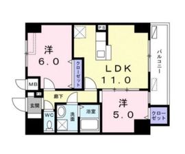 レジデンス桜樺 403 間取り図