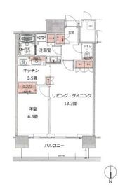 パークシティ武蔵小杉ステーションフォレストタワー 27階 間取り図