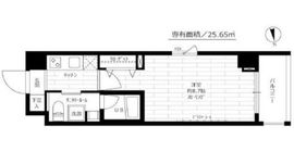 ステージグランデ神楽坂 4階 間取り図