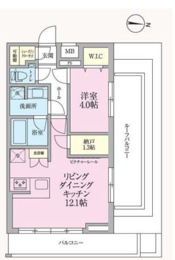 ARKMARK高円寺 (アークマーク高円寺) 505 間取り図
