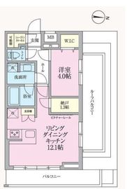 ARKMARK高円寺 (アークマーク高円寺) 505 間取り図