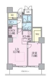 ロイヤルパークスタワー南千住 3204 間取り図