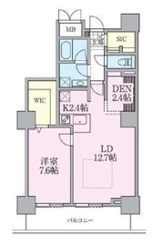 ロイヤルパークスタワー南千住 3310 間取り図