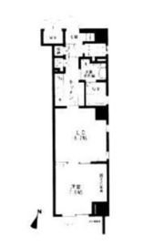 レスプリヴァルール 202 間取り図
