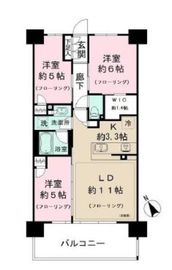 ブリリアシティ石神井公園アトラス 2階 間取り図