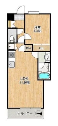 アクシアフォレスタ麻布 4階 間取り図