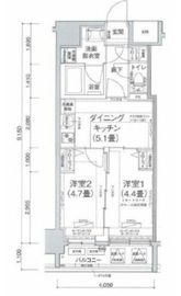 アイルプレミアム池袋ノルド 11階 間取り図