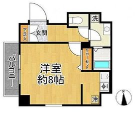 クレアシオン御茶ノ水 10階 間取り図