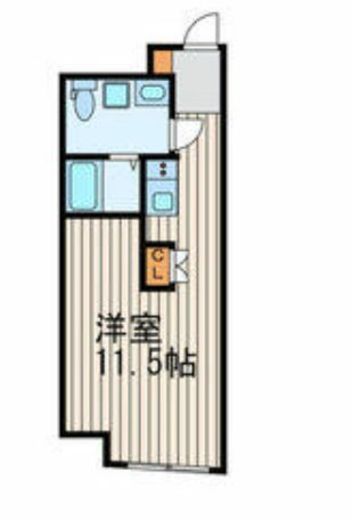 グランパセオ碑文谷 S403 間取り図