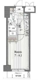 グランド・ガーラ日本橋茅場町 2階 間取り図