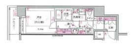 デュアレス愛宕虎ノ門 3階 間取り図