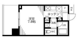 ブリリアタワー浜離宮 5階 間取り図