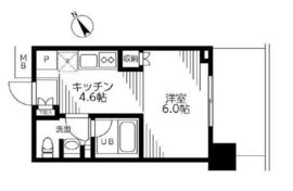 ブリリアタワー浜離宮 7階 間取り図