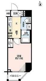 プレール・ドゥーク浜松町 11階 間取り図